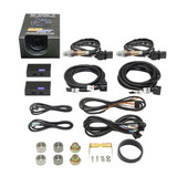 Black 7 Color Dual Wideband Air/Fuel Ratio Gauge Unboxed