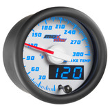 White & Blue MaxTow Intake Temperature Gauge