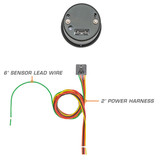 2" Diesel Tachometer Gauge Parts & Wiring Schematic