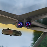 7 Color Series Gauges Installed