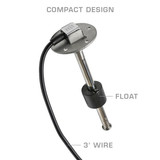 7" Fuel Level Sensor Kit - Compact Design