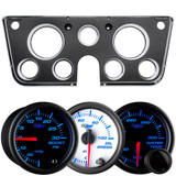 7 Color Series Cluster Dashboard Panel Gauge Package for 1967-1972 Chevrolet C10