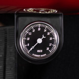 Classic Black Series Volt Gauge Installed