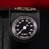 Classic Black Series Oil Temperature Gauge Installed