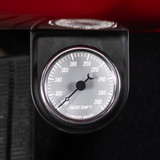 Classic White Series Water Temperature Gauge Installed