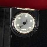 Classic White Series Transmission Temperature Gauge Installed
