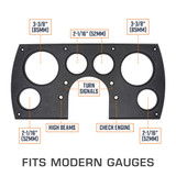 6-Gauge Cluster Dashboard Pod for the 1982-1989 Chevy Camaro
