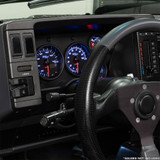 Black 7 Color Series Gauges Installed to 1986-1994 Chevrolet S-10 Blazer