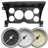 1986-1994 Chevrolet S-10 Blazer Compatible Classic Series 6-Gauge 3-3/8" Cluster Dashboard Panel Pod Gauge Package
