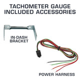Included Accessories with 3-3/8" Tachometer Gauge