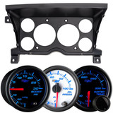 1992 GMC Sonoma GT Compatible 7 Color Series 6-Gauge 3-3/8" Cluster Dashboard Panel Pod Gauge Package