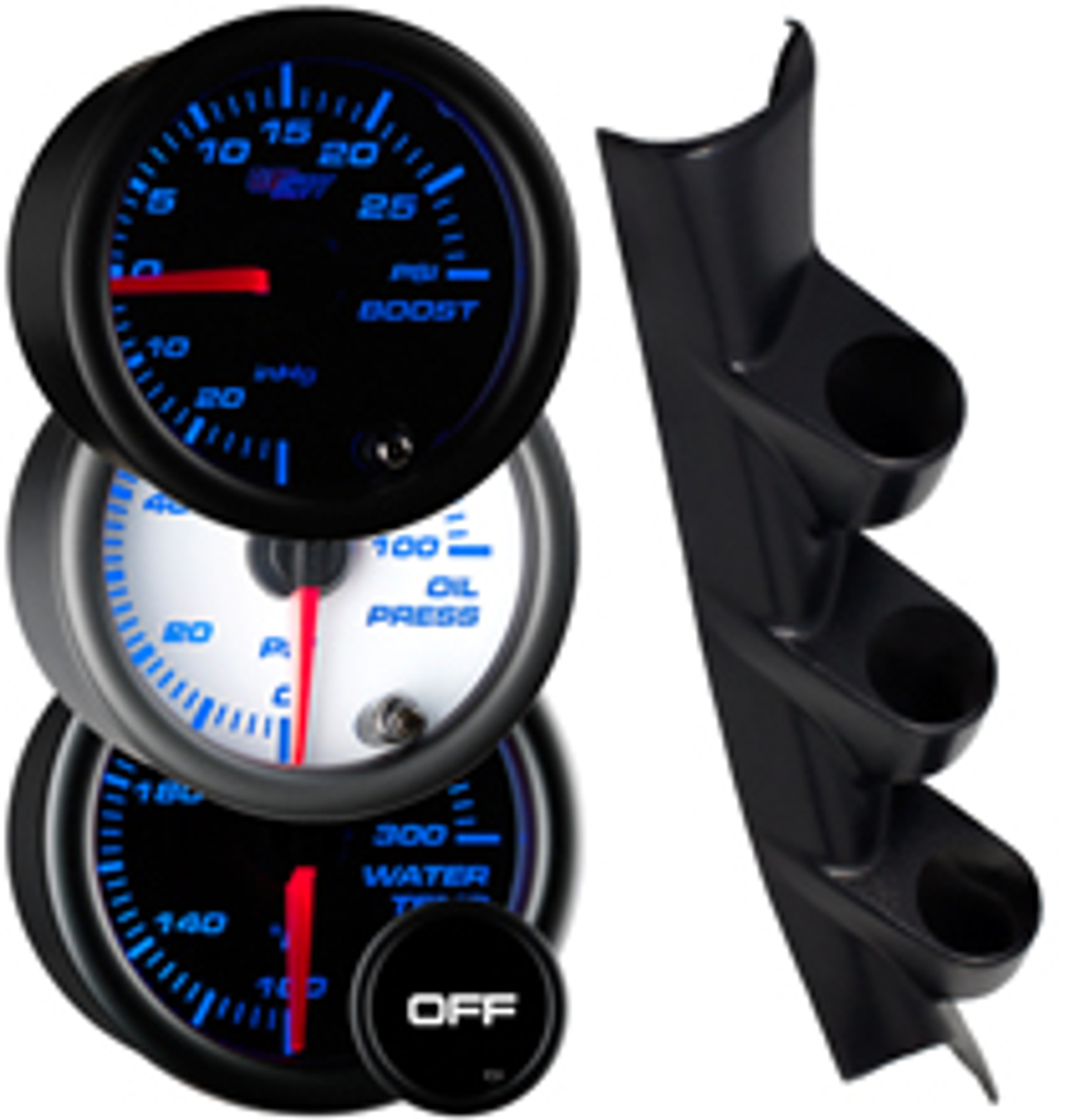 GlowShift Gauge Pods for Subaru BRZ