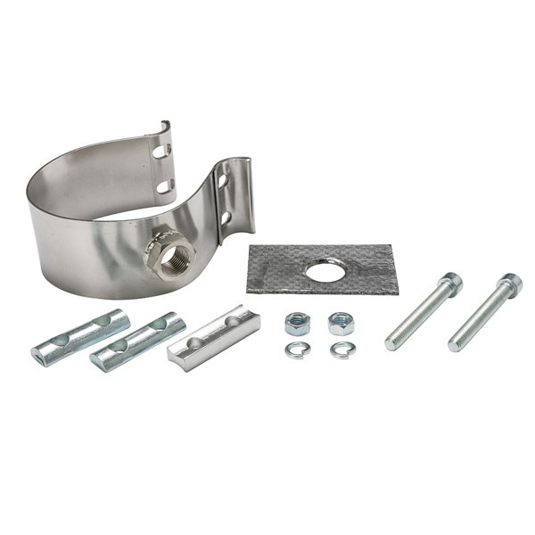 GlowShift 31/4” to 31/2” ClampOn Wideband O2 Sensor Bung Adapter