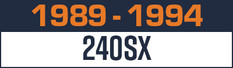 1989-1994 Nissan 240SX Gauge Pods