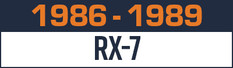 1986-1989 Mazda RX-7 Gauge Pods