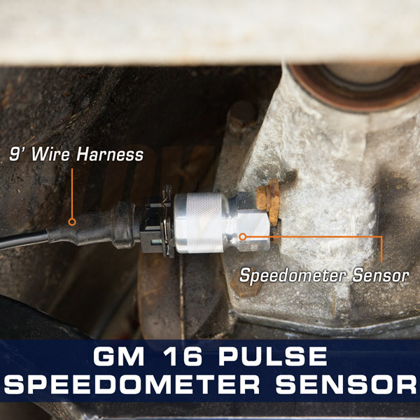 Speed Generator Adapter GlowShift | 16 Pulse Speedometer Sensor Adapter for GM Vehicles