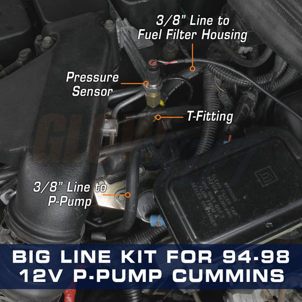 Used 6.7l Diesel Fuel Pump Drain Line | Fits 2010-2018 Dodge Ram 2500 3500 for Sale | 6.7L