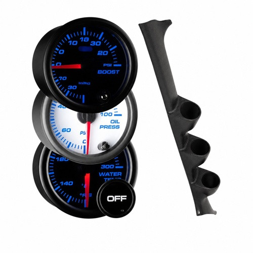 1993-2001 Subaru Impreza Custom 7 Color Gauge Package Gallery