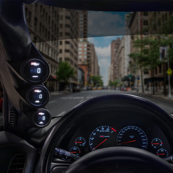 GlowShift | 10 Color Digital Triple Gauge Package for 2003-2007