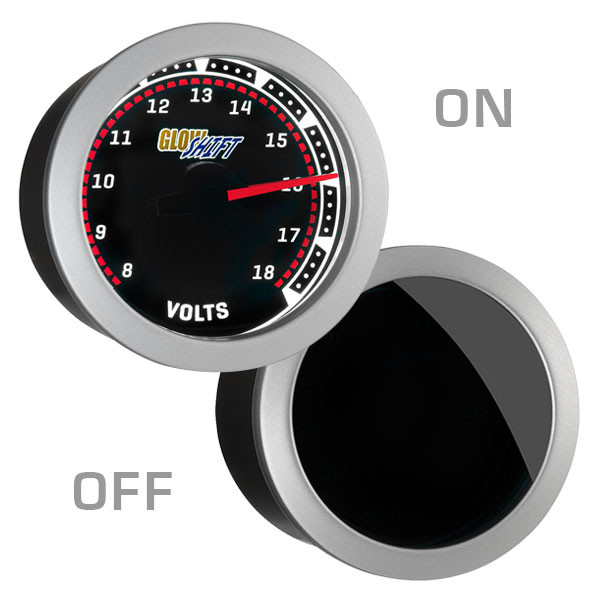 GlowShift Tinted Voltmeter Gauge Unboxed