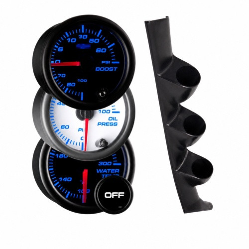 1993-1997 Honda Del Sol Custom 7 Color Gauge Package Gallery