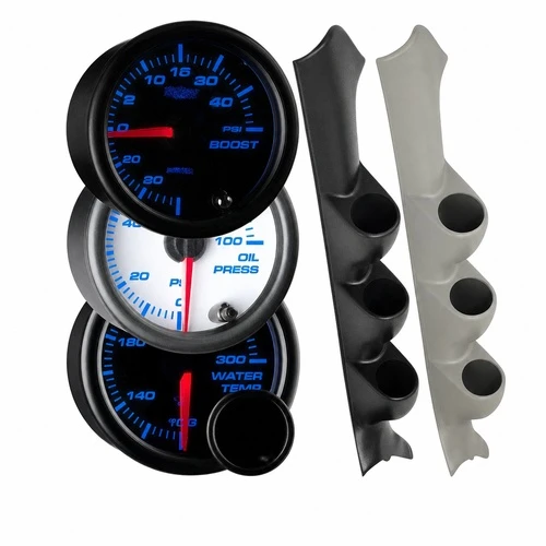 2002-2007 Subaru Impreza WRX Custom 7 Color Gauge Package Thumb