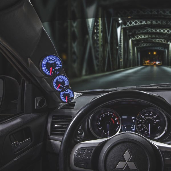 GlowShift | Elite 10 Color Triple Gauge Package for 2003-2007