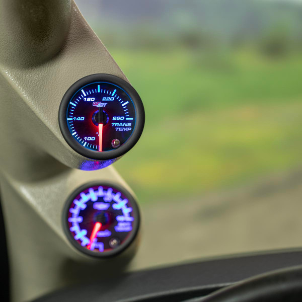 Tinted 7 Color Transmission Temperature Gauge