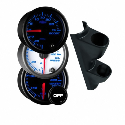 1988-1994 GMC Sierra Full Size Truck Custom Dual 7 Color Gauge Package Gallery