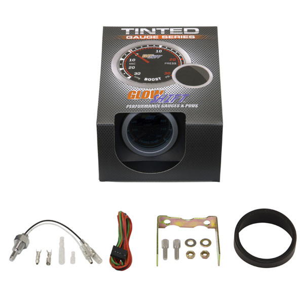 GlowShift Tinted Transmission Temperature Gauge Unboxed