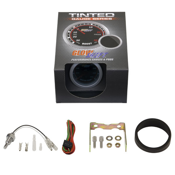 GlowShift Tinted Water Temperature Gauge Unboxed