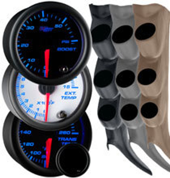 2000-2006 GMC Sierra Duramax Custom 7 Color Gauge Package Gallery 2000-2006 GMC Sierra Duramax Custom 7 Color Gauge Package Gallery