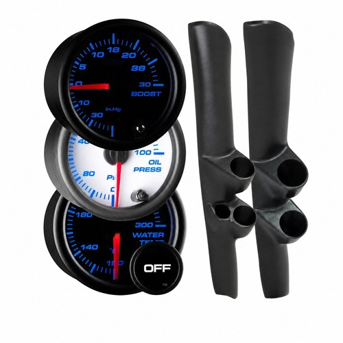 1998-2002 Dodge Ram Cummins Full Size Dual Custom 7 Color Gauge Package Gallery