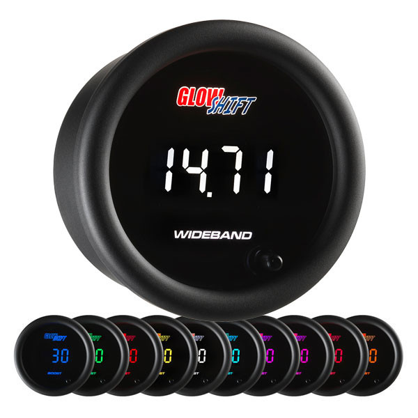 GlowShift | 10 Color Digital Gauge Series