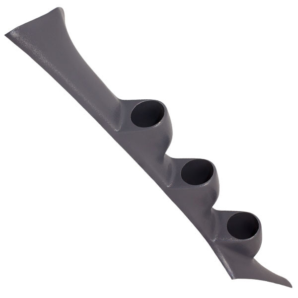 1995-1999 Mitsubishi Eclipse Dark Gray Triple Pillar Pod