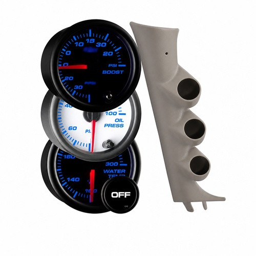 2007-2013 GMC Sierra Duramax Custom 7 Color Gauge Package Gallery