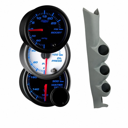 2003-2005 Mitsubishi Lancer Evolution VIII Custom 7 Color Gauge Package Gallery