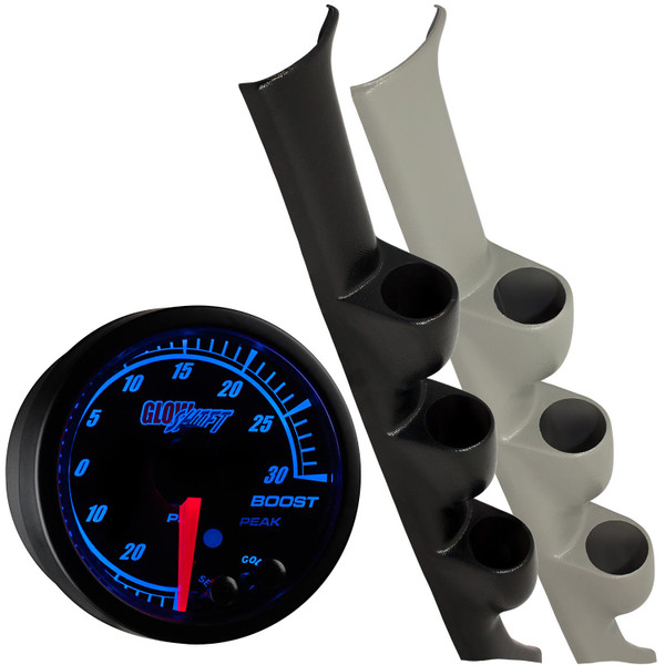 GlowShift | 7 Color Series Triple Gauge Package for 1996-2000