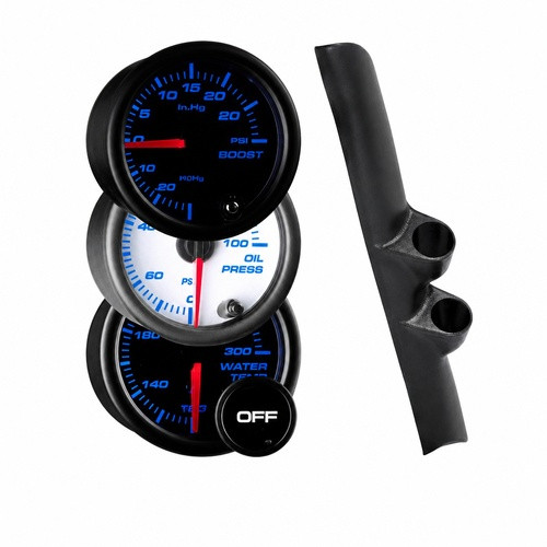 1994-1997 Dodge Ram Cummins Full Size Dual Custom 7 Color Gauge Package Gallery