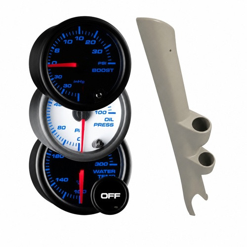 2003-2009 Dodge Ram Cummins Full Size Dual Custom 7 Color Gauge Package