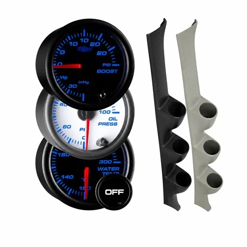 1992-1995 Honda Civic Custom 7 Color Gauge Package Gallery