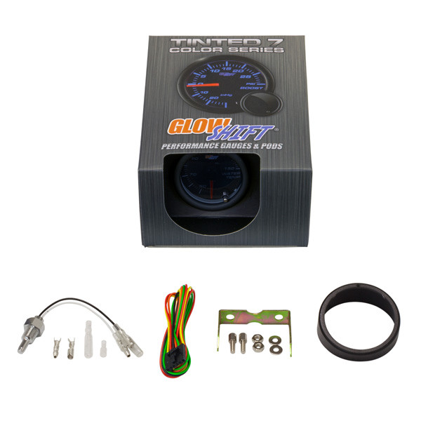GlowShift Tinted 7 Color Celsius Water Temperature Gauge Unboxed