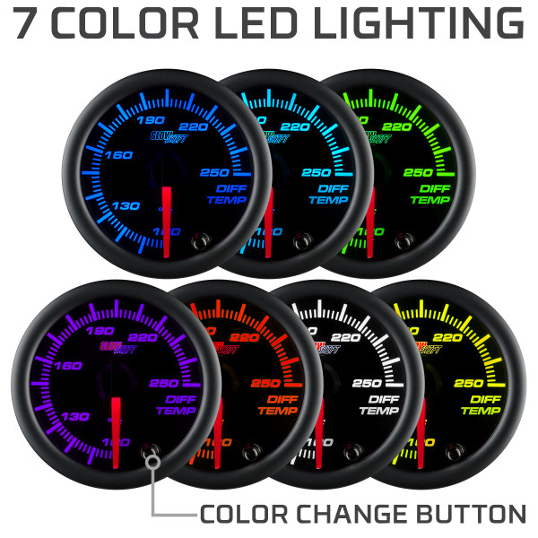 Black 7 Color Series LED Lighting