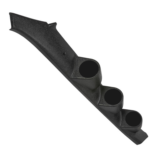 Black Triple Pillar Gauge Pod for 1982-1993 Chevrolet S-10