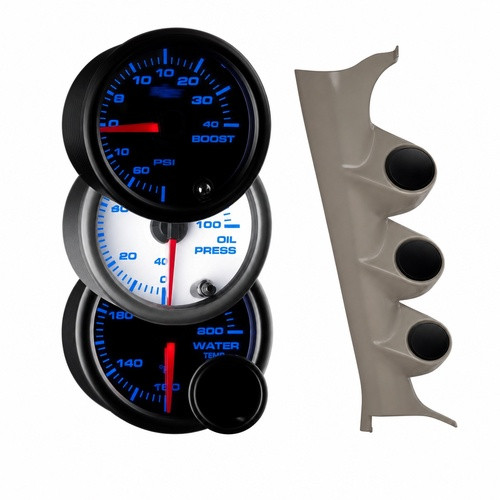 7 Color Series Triple Gauge Package for 2005-2010 Chrysler 300
