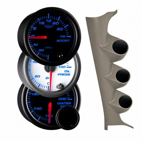 7 Color Series Triple Gauge Package for 2005-2008 Dodge Magnum