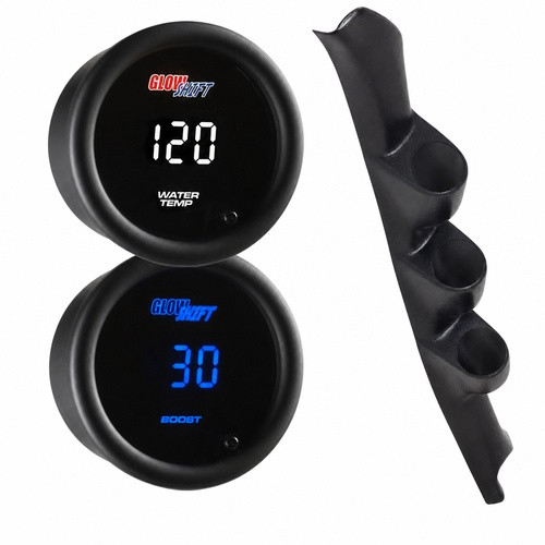 10 Color Digital Series Triple Gauge Package for 1995-1998 GMC Sierra