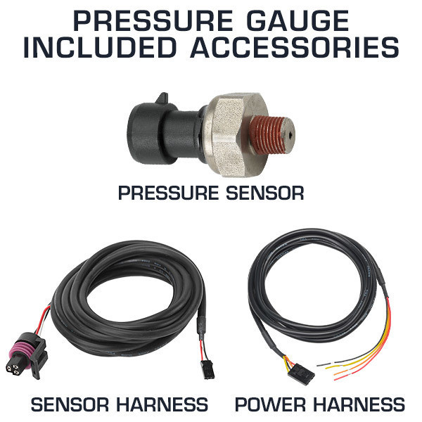 Included Accessories with Pressure Gauges