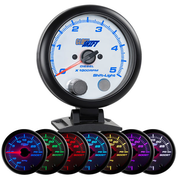 subaru glowteck boost gauge kit