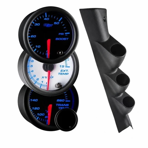 7 Color Series Triple Gauge Package for 2017-2020 Ford F-150 Raptor